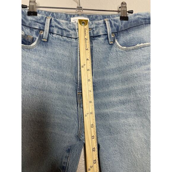 💓GOOD AMERICAN GOOD GIRLFRIEND HIGH WAISTED JEANS GGHDBK602T SIZE 6/28💓 - Picture 8 of 9